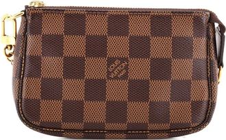 Louis Vuitton Pochette Accessoires Damier Mini clutch bag - Bruin