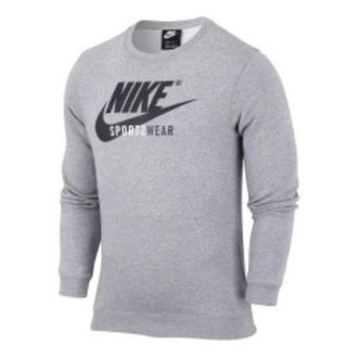 Nike Sportswear Logo Long T-Shirts Grey CD8090-063