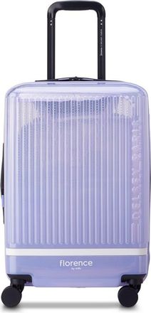Florence By Mills Gotta Glow Expandable 20 Carry-On Spinner in Translucent Purple at Nordstrom