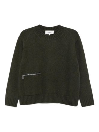 BA&SH Cesnik cashmere jumper - women - Cashmere - 0 - Green