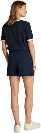 Tommy Hilfiger Womens Cotton Sweat Shorts, Blue (Dark Night Navy), M