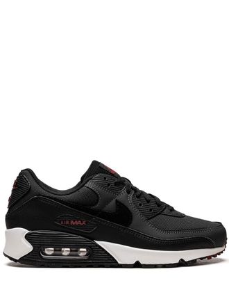 Nike Sneakers Air Max 90 Anthracite Team Red - Nero