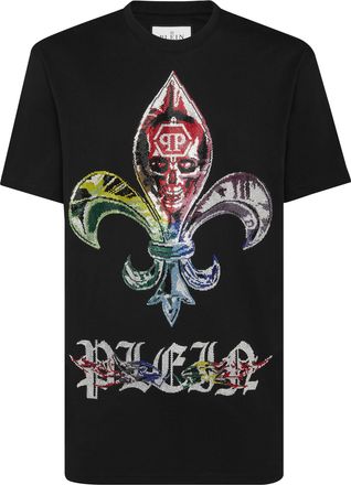 Philipp Plein T-Shirt Ronde Hals Chrome