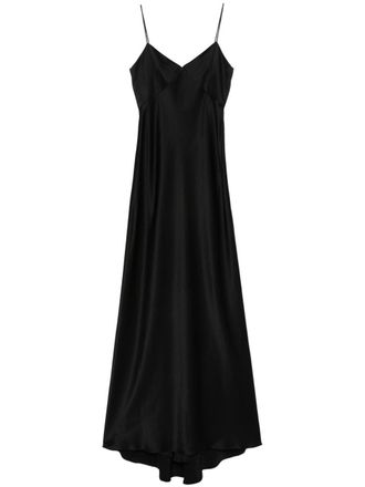 Max Mara Riccio maxi-jurk - Zwart