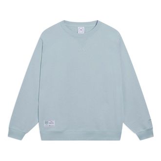 Li-Ning Chinese Color Label Logo Sweatshirt Blue AWDT073-7