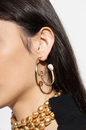 Cult Gaia Rena Earrings, Womens, Gold