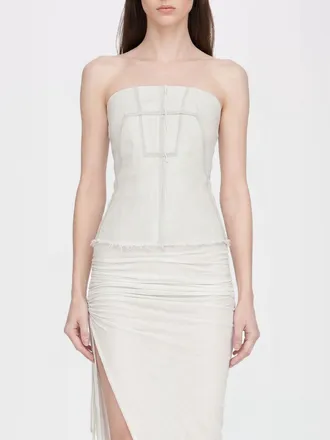 Rick Owens Rick Owens DRKSHDW Bustier Top in Stretch Denim