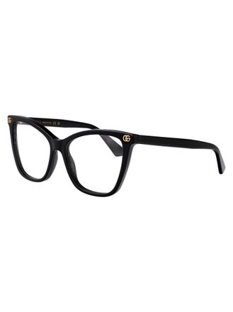 Gucci GG1817O Black Acetate Optical Eyeglasses - Black