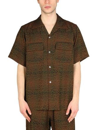 Needles Animalier Print Shirt - Brown