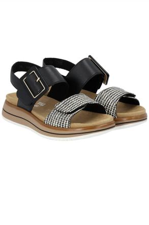 Remonte Womens Jocelyn 53 Sandals In Black