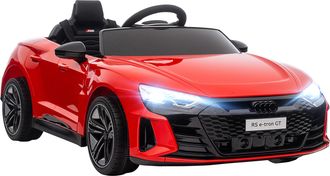 OEM Coche El&eacute;ctrico Para Ni&ntilde;os De +3 A&ntilde;os Audi Rs E-tron Gt Coche De Bater&iacute;a Con Mando A Distancia 103x58x41 Cm Rojo