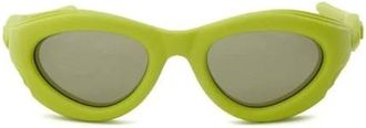 Bottega Veneta Sunglasses, male, Green, Size: ONE SIZE Acetate Sunglasses