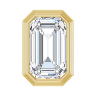 Diamond2Deal 14k Gold 1/4 CT Lab-Grown Diamond Pendant