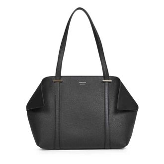 Ferragamo Scarf TT M Tote - female - Ferragamo - Shopping Bags - Black - ONE SIZE - Bags