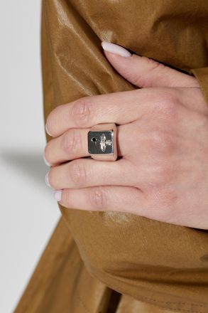 Vivienne Westwood Carlo Ring, Womens, Silver