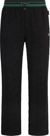 Philipp Plein Tracksuit Pants Jacquard Monogram Men in Black at Nordstrom, Size X-Small/small