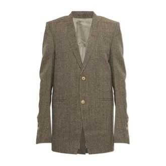 Rick Owens Dames, Jassen, Bruin, Maat: M Wol
