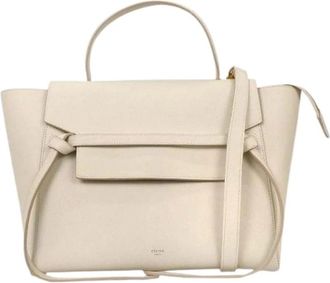 Celine Pre-owned Handbags, female, White, Size: ONE SIZE Pre-owned Vintage Handbag