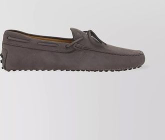 Tod's suede driving loafers