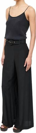 Zimmermann Wide Leg Pants In Black