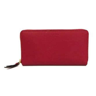 Gucci Pre-owned 410102 Lange Portemonnee (bi-fold) - Heren - Vintage Accessoires - Rood - ONE Size - Leer - Vintage