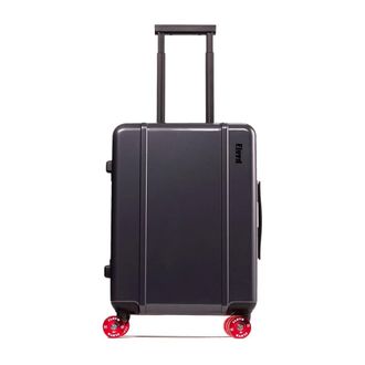 Floyd Cabin Bags, female, Gray, Size: ONE SIZE Grey Hard Shell Suitcase with Telescopic Handle