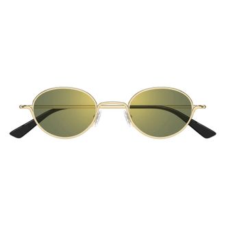 Alexander McQueen Am0562S Sunglasses - unisex - Alexander McQueen - Sunglasses - Yellow - 46 MM - Accessories