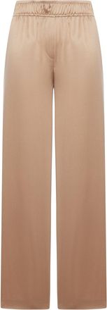 Brunello Cucinelli STRETCH SILK SATIN TRACK PANTS - Brunello Cucinelli - Woman