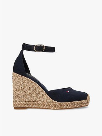 Tommy Hilfiger Canvas High Wedge Espadrilles