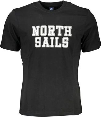 North Sails Hombre, Camisetas, Negro, Talla: 3XL
