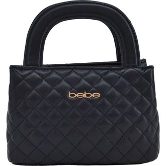 Bebe Sofie Mini Satchel in Black at Nordstrom Rack