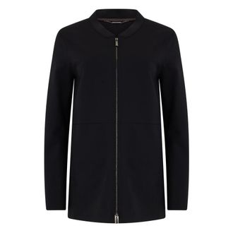 Moorer Jas met ritssluiting - Dames - Jassen - Zwart - Maat: S Polyamide