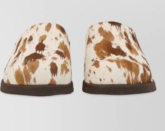 UGG leather western sabots