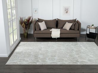 My Flair Teppich »My Style, LAGERRÄUMUNG!« rechteckig 10 mm Höhe Kurzflor, Scandi-Design, besonders weich durch Microfaser, mit Fransen