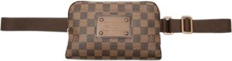 Louis Vuitton Pre-owned Damier Bumbag Brooklyn Waist Bag - - Pre-owned - Donna - Marrone - ONE SIZE