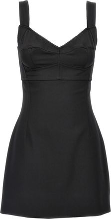 Dolce & Gabbana Black Corsetry dress