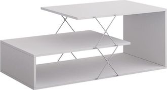 Vicco Mesa De Centro Nario, Blanco, 100 X 50 Cm, Vicco