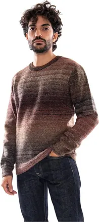 Levi's Presidio Crew Boucle - - Knitwear - Uomo - Marrone - XL