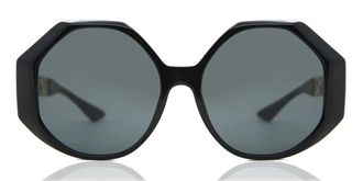 Versace VE4395 534587 Womens Sunglasses Black Size 59