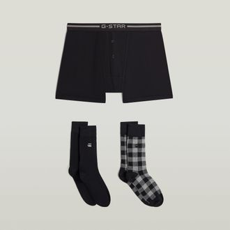 G-Star Set Boxershort en Sokken - Meerkleurig - Heren