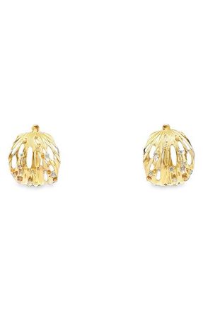Hueb Bahia 18K Gold Diamond Clip-On Earrings in Yellow Gold at Nordstrom