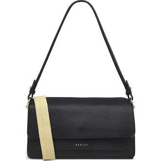 Radley London Leather Lane Medium Shoulder Bag in Black at Nordstrom Rack