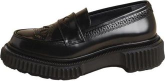 Adieu Paris Type 203 Loafer - Dames - Loafers - Zwart - 38 EU - Leer - Schoenen