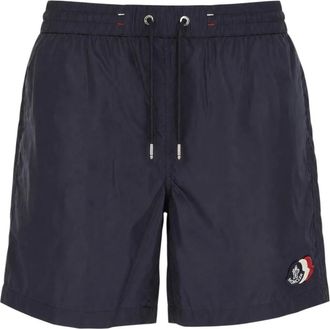 Moncler Uomo, Costumi da bagno, Blu, S, new