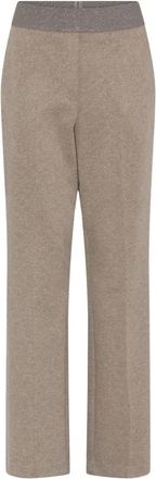 Gustav Straight Broeken - Dames - Straight fit broeken - Beige - W34 - Broeken