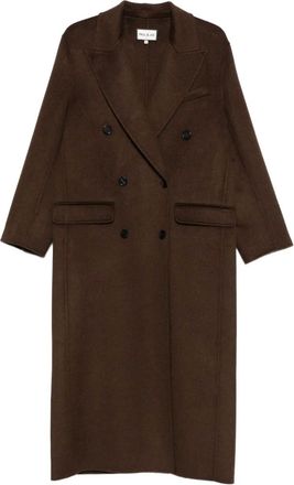 Paul & Joe double-breasted coat - Brown