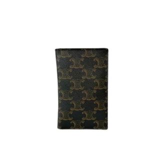Celine Pre-owned Triomphe Card Case - unisex - Celine Vintage - Vintage Wallets - Black - ONE SIZE - Pre-owned