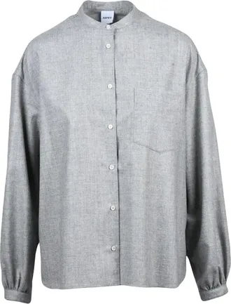 Aspesi Mujer, Blusas y Camisas, Gris, Talla: M