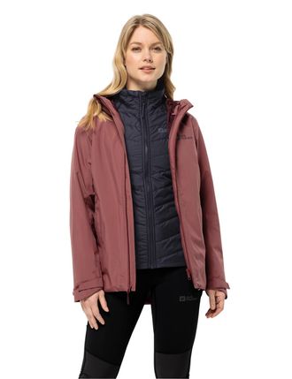 Jack Wolfskin Womens Glaabach Apple Butter Jacket