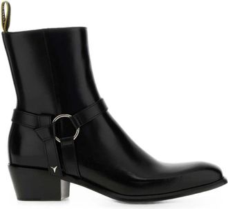 Fendi Double O Ring-detail Ankle Boots
